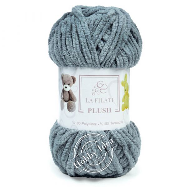La Filati Plush 84020 Серо-блекло-голубой из категории La Filati Plush