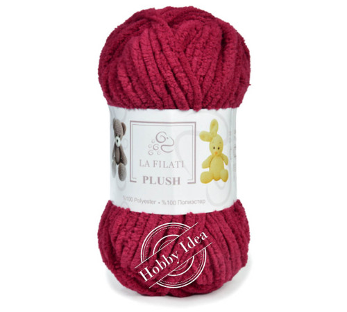 La Filati Plush 84022 Бордовый