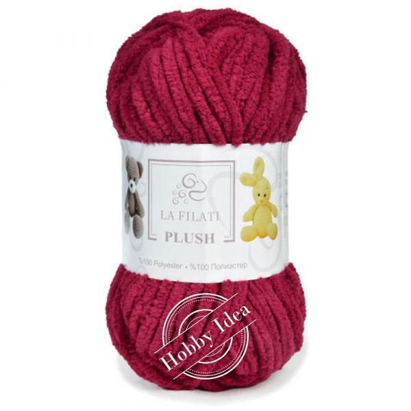 La Filati Plush 84022 Бордовый из категории La Filati Plush