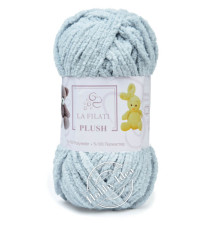 La Filati Plush 84025 Бело-бледно-голубой