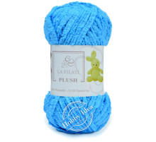 La Filati Plush 84026 Ярко-голубой