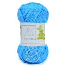 La Filati Plush 84026 Ярко-голубой