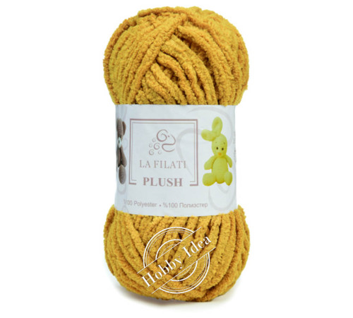 La Filati Plush 84030 Оранжево-горчичный