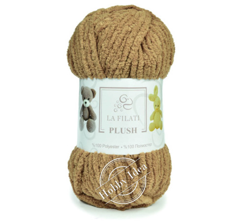 La Filati Plush 84037 Светло-коричневый