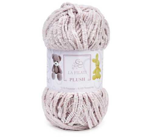 La Filati Plush 84042 Бледно-блекло-розовый