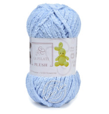 La Filati Plush 84044 Блекло-бледно-синий