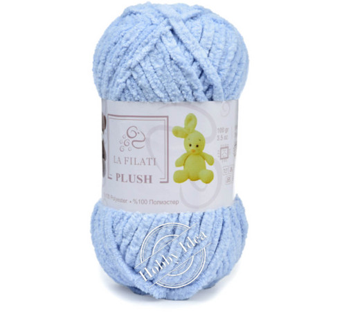 La Filati Plush 84044 Блекло-бледно-синий