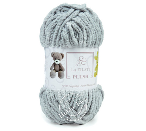 La Filati Plush 84057 Пыльно-серый