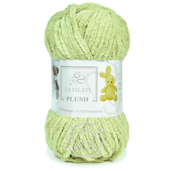 La Filati Plush 84059 Блекло-салатовый из категории La Filati Plush