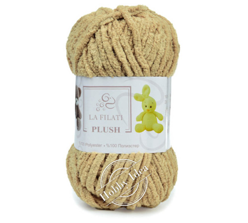 La Filati Plush 84065 Пыльно-жёлто-коричневый
