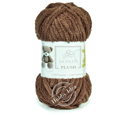 La Filati Plush 84066 Коричневый
