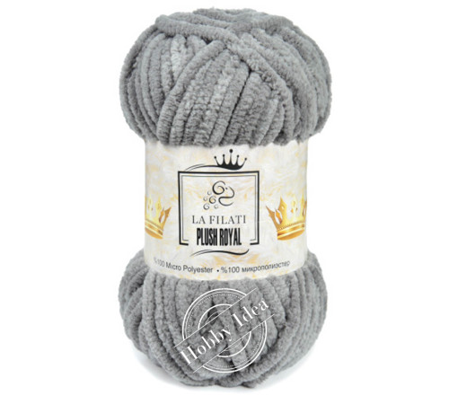 La Filati Plush Royal 10 Серый