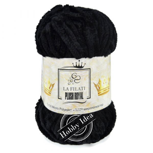 La Filati Plush Royal 14 Чёрный из категории La Filati Plush Royal