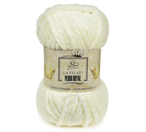 La Filati Plush Royal 15 Молочный