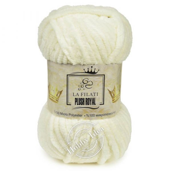 La Filati Plush Royal 15 Молочный из категории La Filati Plush Royal