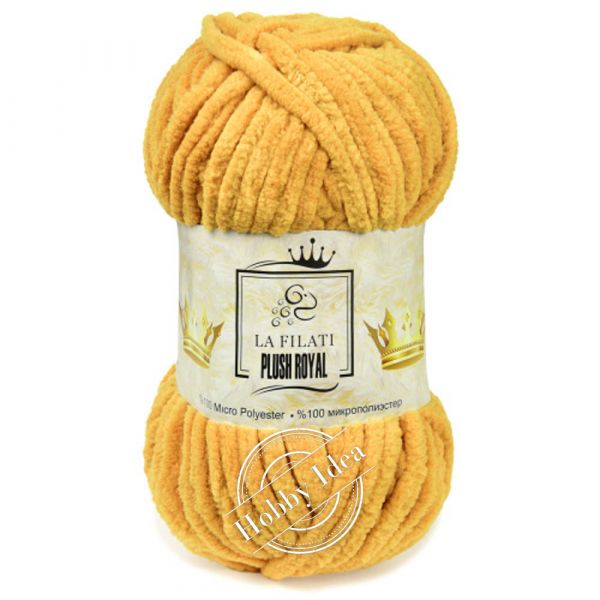 La Filati Plush Royal 16 Медовая горчица из категории La Filati Plush Royal