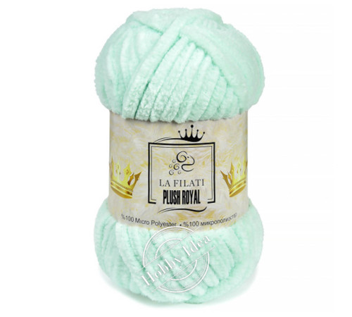 La Filati Plush Royal 17 Бледно-мятный