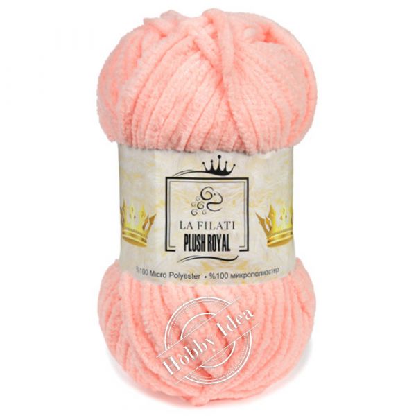 La Filati Plush Royal 20 Персиково-розовый из категории La Filati Plush Royal