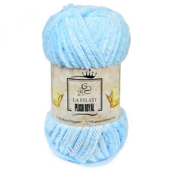 La Filati Plush Royal 04 Голубой из категории La Filati Plush Royal