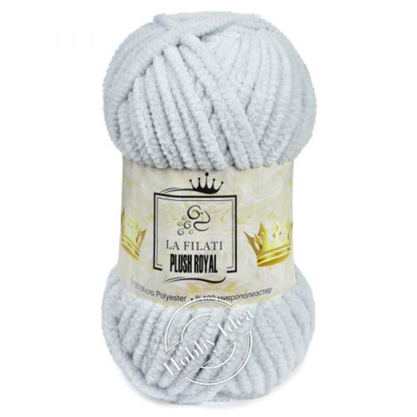 La Filati Plush Royal 09 Серо-голубой из категории La Filati Plush Royal