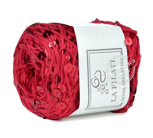 La Filati Royal Paillettes 002 Красный