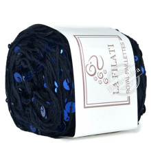 La Filati Royal Paillettes 005 Тёмно-синий 
