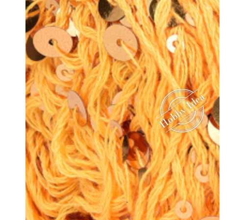La Filati Royal Paillettes 030 Оранжевая 