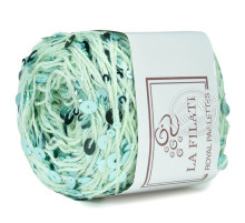 La Filati Royal Paillettes 037 Мятная 
