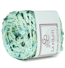 La Filati Royal Paillettes 037 Мятная 