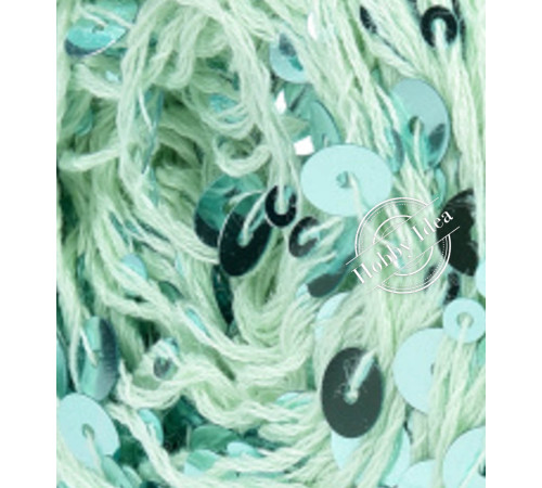 La Filati Royal Paillettes 037 Мятная 