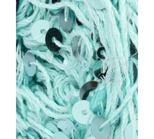 La Filati Royal Paillettes 062 Бирюзово-мятная 