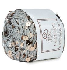 La Filati Royal Paillettes 218 Тёмно-серый