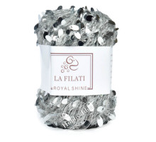 La Filati Royal Shine 002 Серебристая 