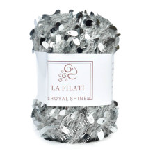 La Filati Royal Shine 002 Серебристая 