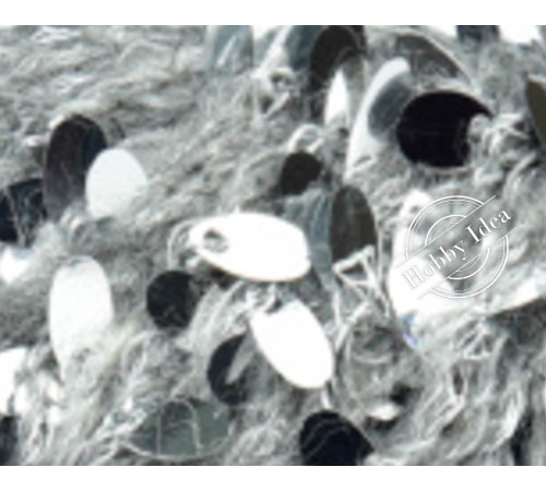 La Filati Royal Shine 002 Серебристая 