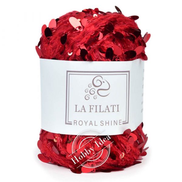 La Filati Royal Shine 004 Алая  из категории La Filati Royal Shine
