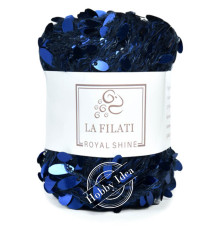La Filati Royal Shine 007 Синяя 