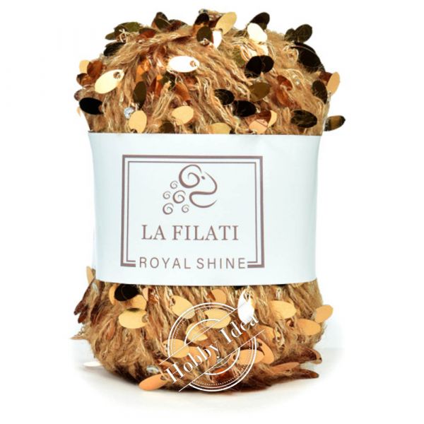 La Filati Royal Shine 008 Золотистая из категории La Filati Royal Shine