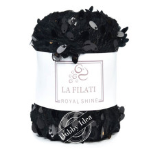 La Filati Royal Shine 010 Чёрная 