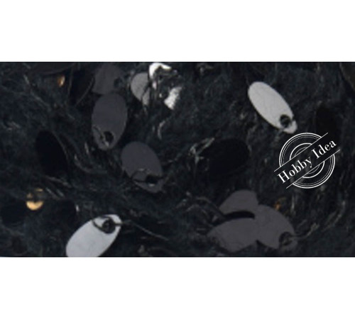 La Filati Royal Shine 010 Чёрная 