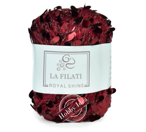 La Filati Royal Shine 012 Бордовая 