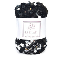 La Filati Royal Shine 016 Чёрная