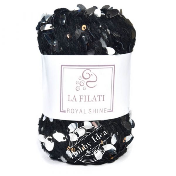 La Filati Royal Shine 016 Чёрная из категории La Filati Royal Shine