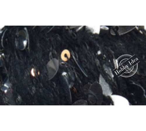 La Filati Royal Shine 016 Чёрная