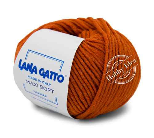 Lana Gatto Maxi Soft 08433 Оранжево-красный