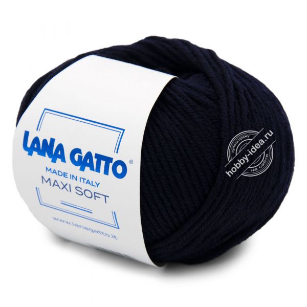 Lana Gatto Maxi Soft 10214 Синие чернила из категории Lana Gatto Maxi Soft