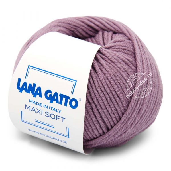 Lana Gatto Maxi Soft 12940 Розовая сирень из категории Lana Gatto Maxi Soft