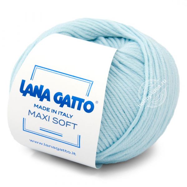 Lana Gatto Maxi Soft 14545 Небесно-голубой из категории Lana Gatto Maxi Soft