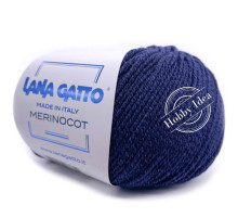 Lana Gatto Merinocot 13856 Темно-синий