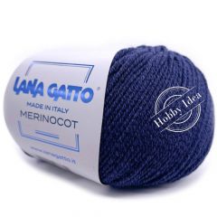 Lana Gatto Merinocot 13856 Темно-синий